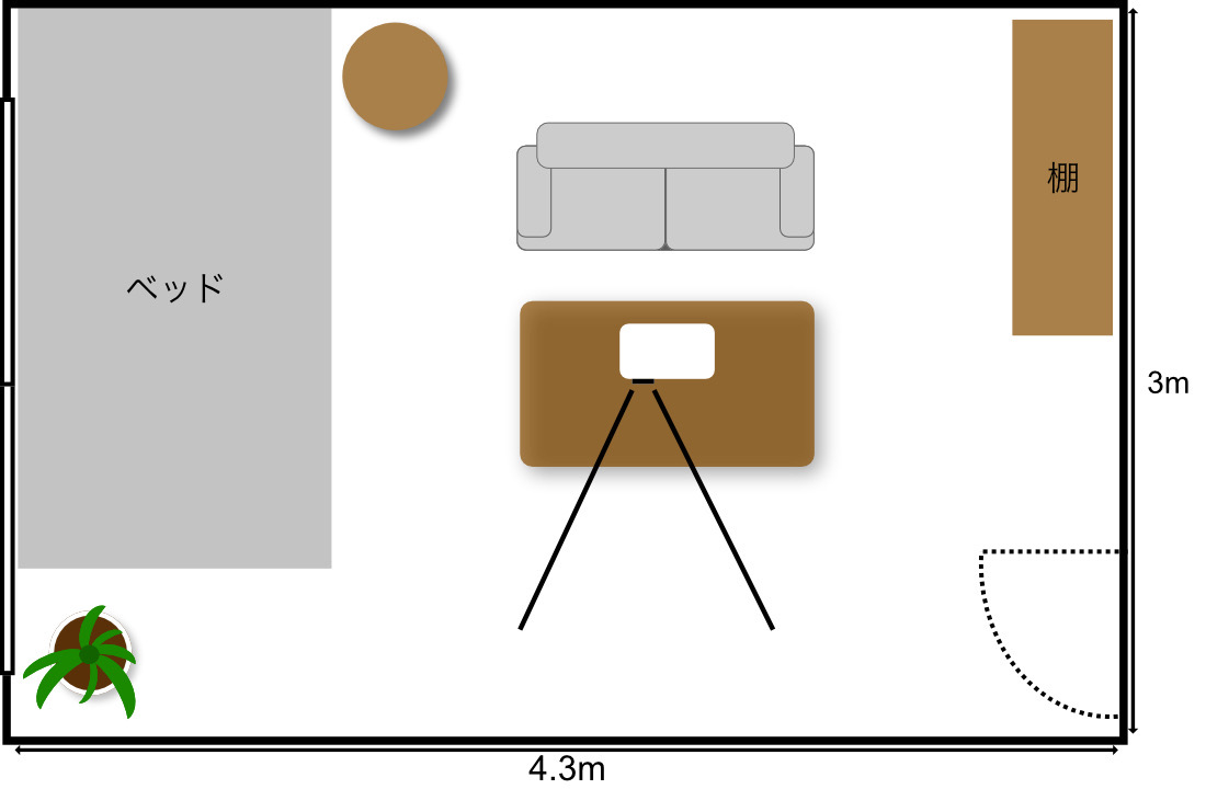 1room Layout 8 1